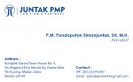 namecard Juntak Depan
