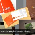 Mengenal Fungsi & Manfaat Kartu Nama
