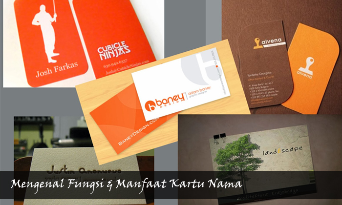 Mengenal Fungsi & Manfaat Kartu Nama