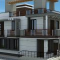 Contoh rumah minimalis 2 lantai