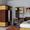 Contoh desain kamar kos ukuran 3x3 meter
