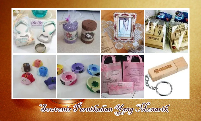 Souvenir Pernikahan Menarik