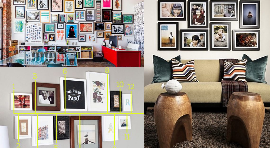 Tips Menata Foto Dinding