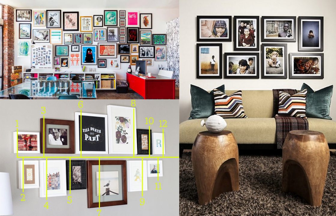 Tips Menata Foto Dinding