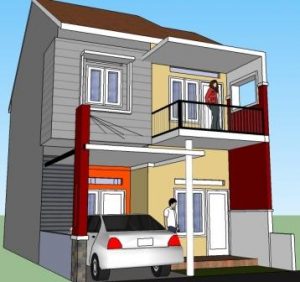 Renovasi rumah 2 lantai