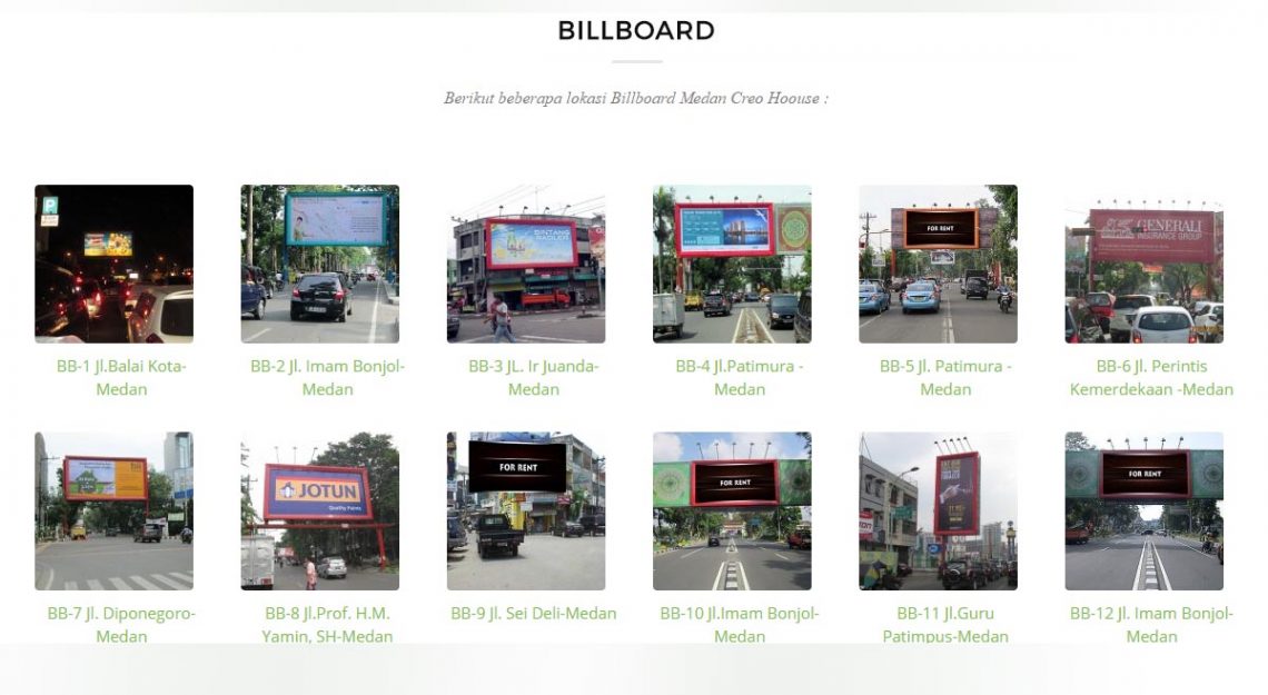 Jasa Billboard Medan dan Lokasi Pemasangannya di Kota Medan