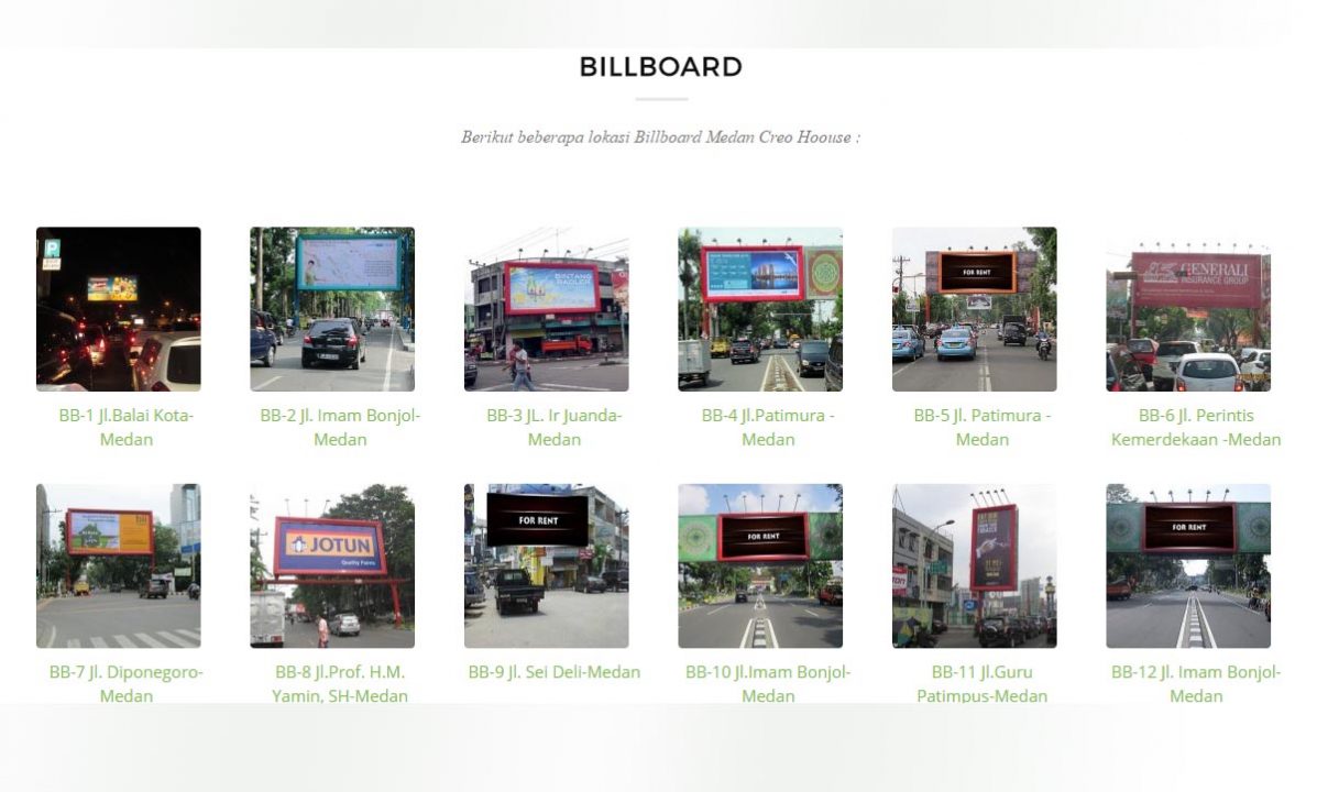Jasa Billboard Medan dan Lokasi Pemasangannya di Kota Medan