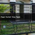 Tips memilih pagar rumah yang tepat