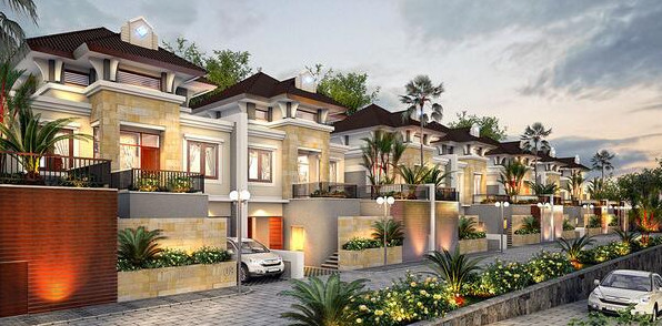 bentuk perumahan elit