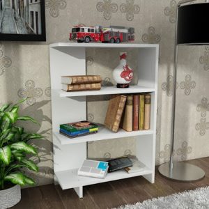 model rak buku minimalis