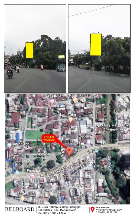 Spot Titik Sewa Billboard Di Kota Medan