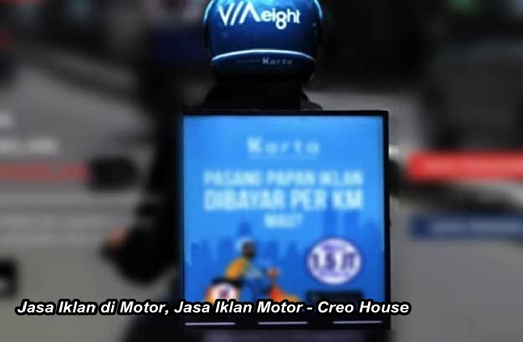 Lebih Murah, Jasa Iklan di Motor Jadi Lebih Efektif untuk Kampanye Bisnis