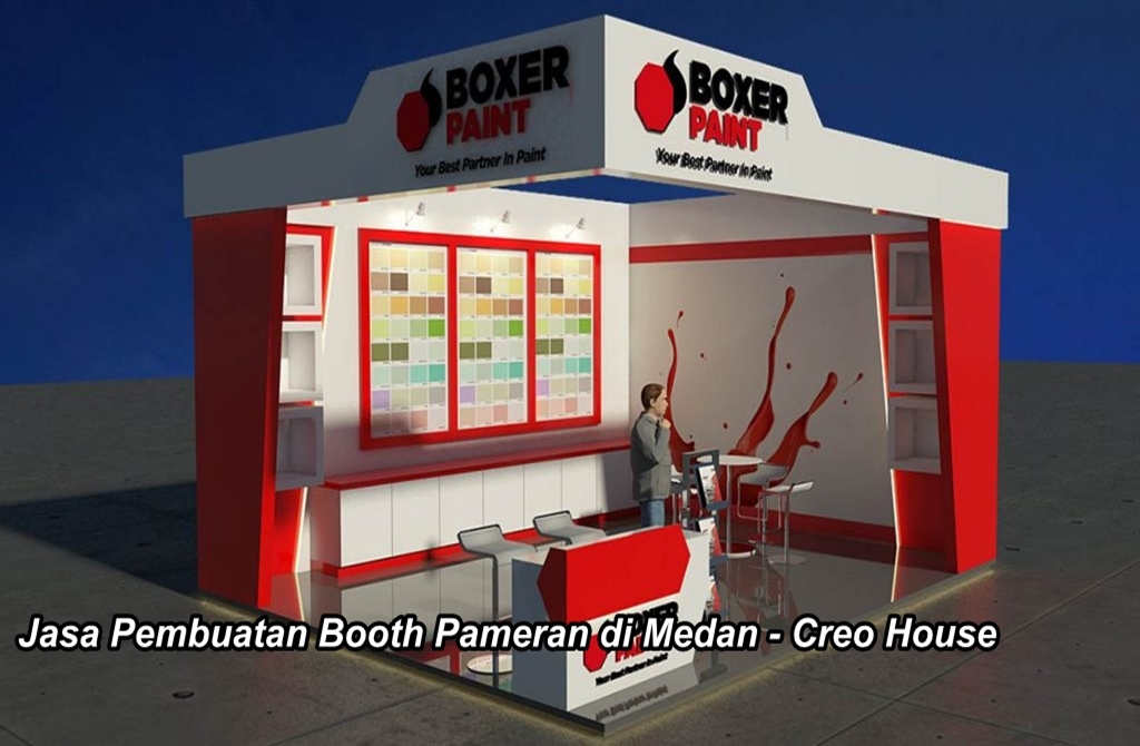 Pesan Jasa Pembuatan Booth Pameran di Medan Menurut Bukaan & Rangkaiannya