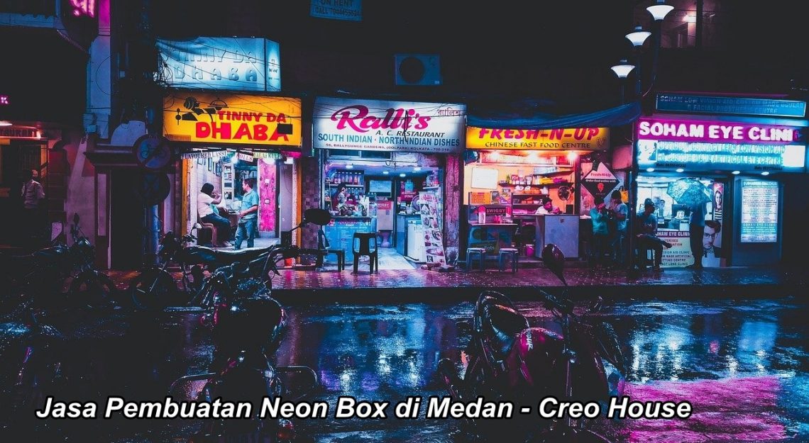 jasa pembuatan neon box di medan