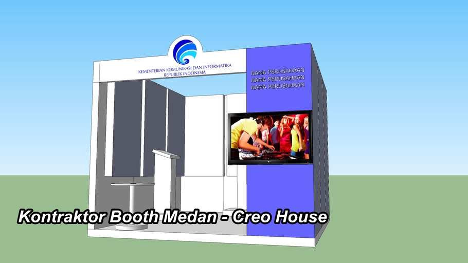 kontraktor booth medan