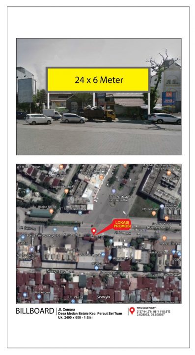 Billboard jalan cemara medan