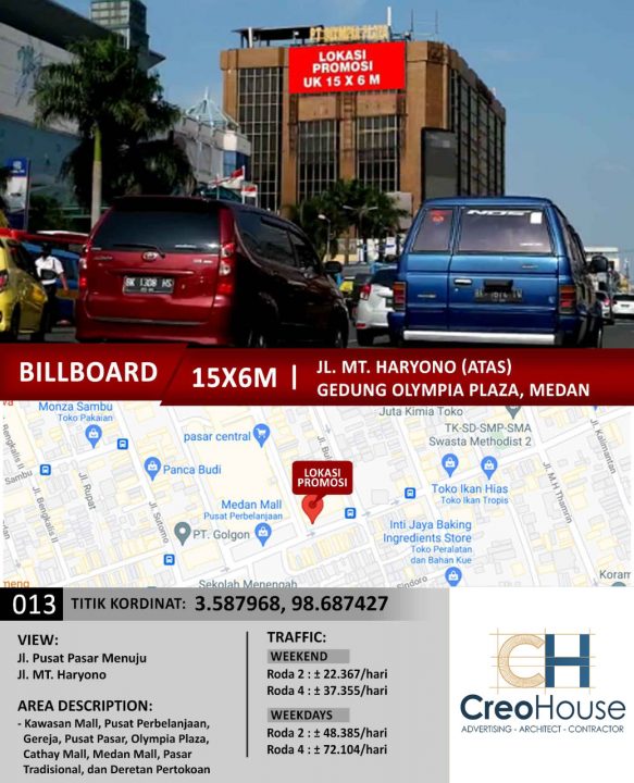 Billboard jl mt haryono