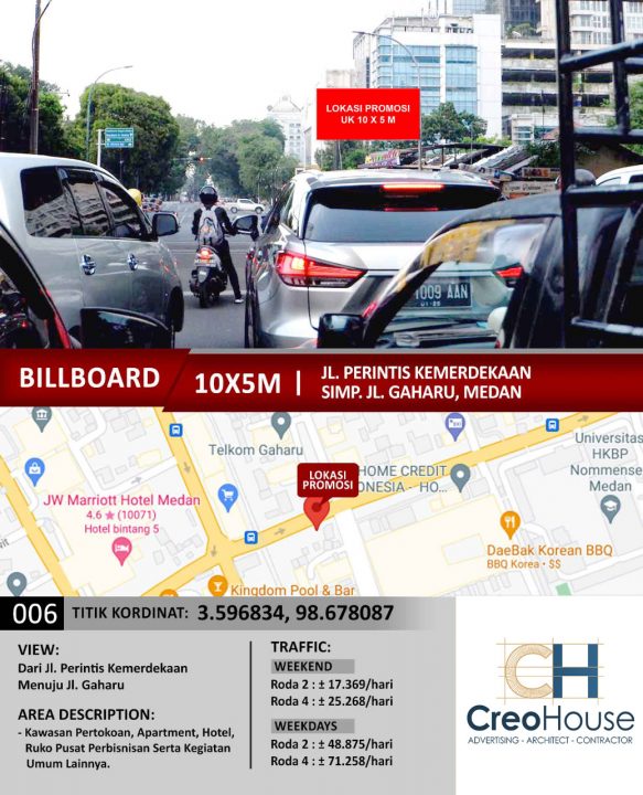 Billboard jl perintis kemerdekaan