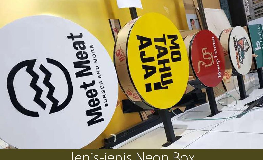 jenis jenis neon box