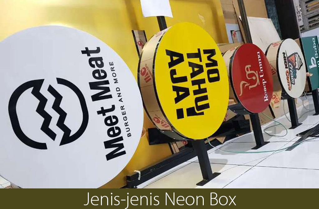 Jenis-Jenis Neon Box Dan Jasa Pembuatan Neon Box Medan