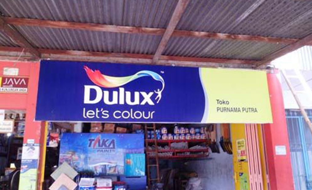 papan nama toko untuk bisnis