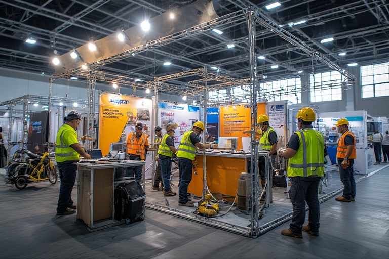 kontraktor booth Samarinda